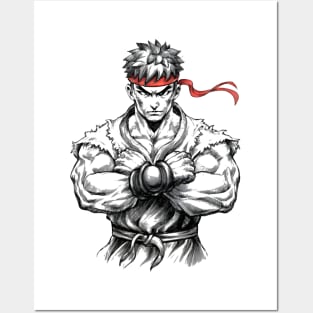 Street Fighter Sketch Art Posters and Art